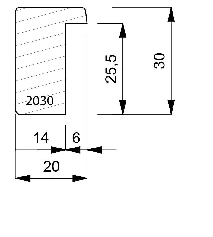 2030 Deep Box Moulding