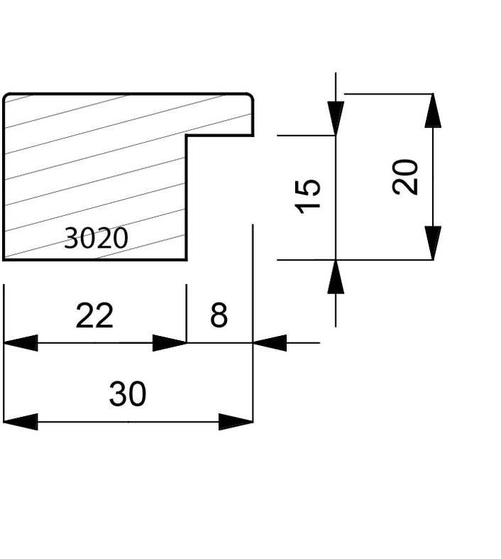 3020 Pattern Moulding