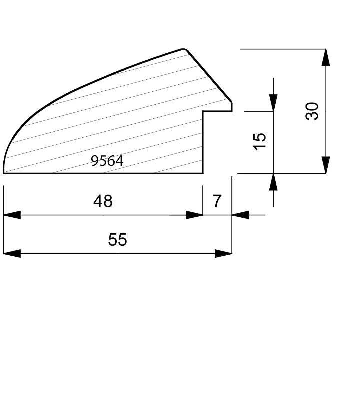 9564-dimensions