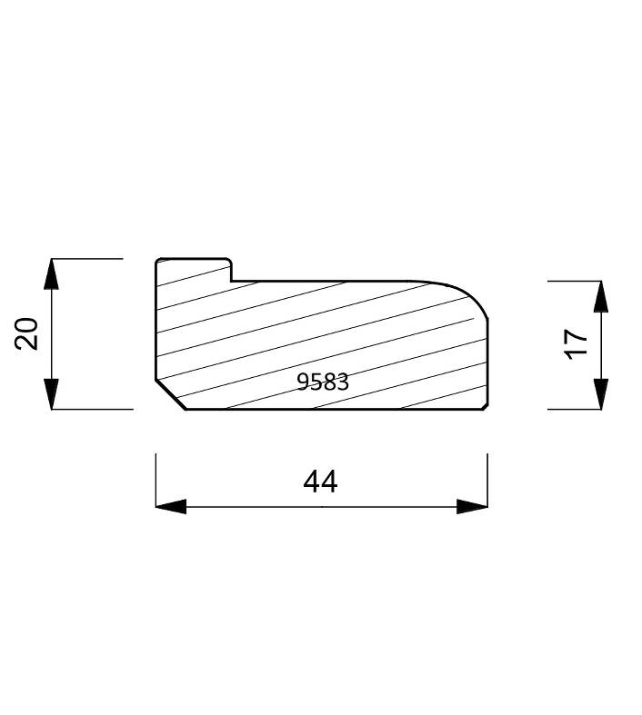 9583 Stretcher Bar