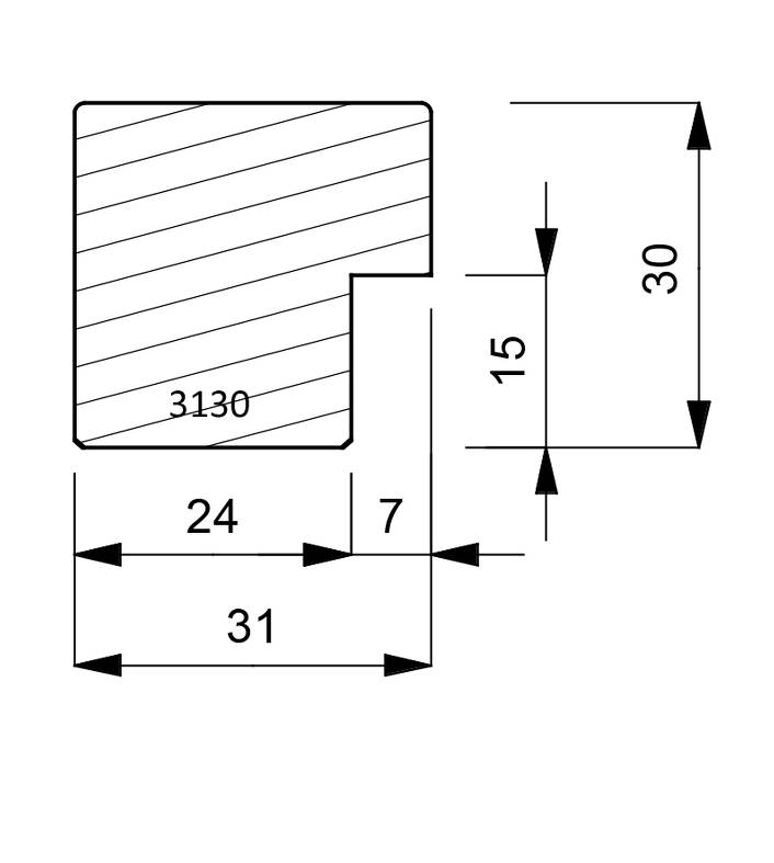 3130 Box Moulding